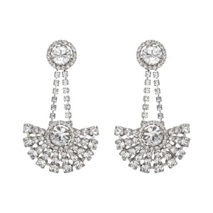 Velma Earrings in Crystal