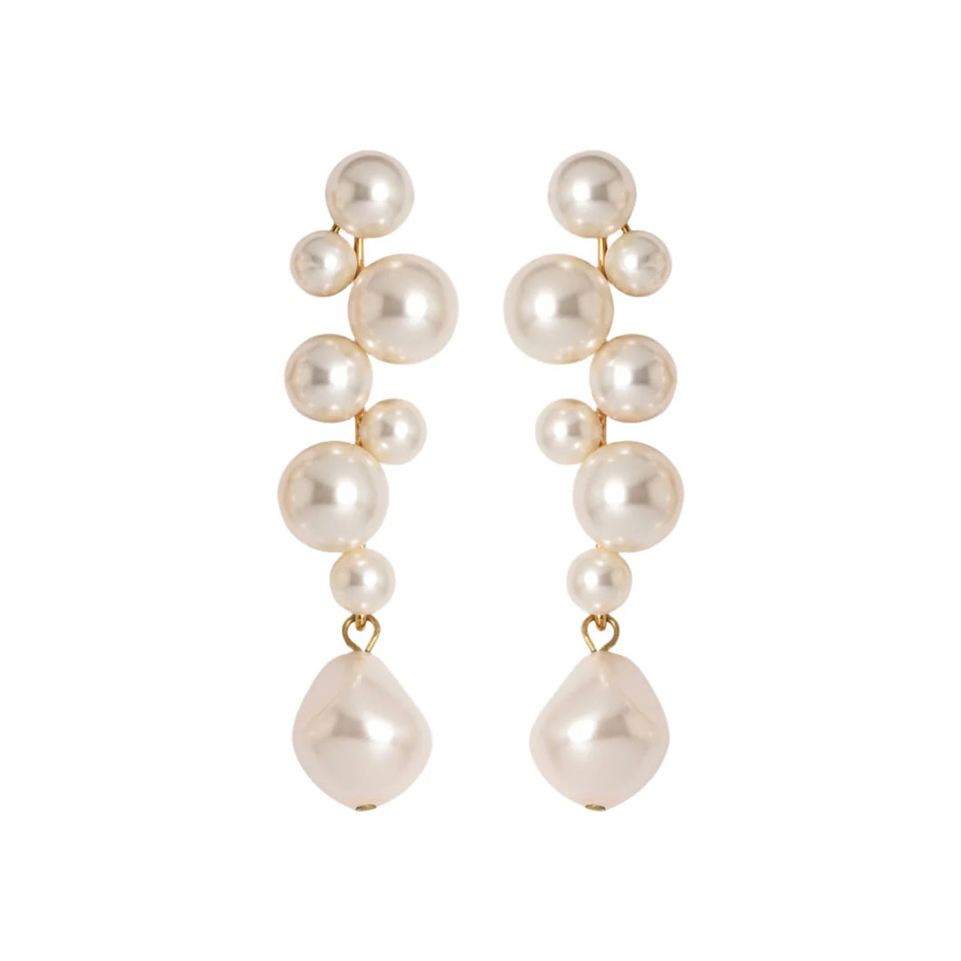 Margaritari Earrings in Pearl
