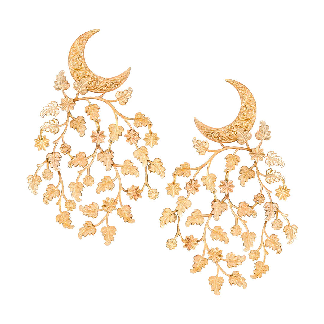Woven in Moonlight Earrings