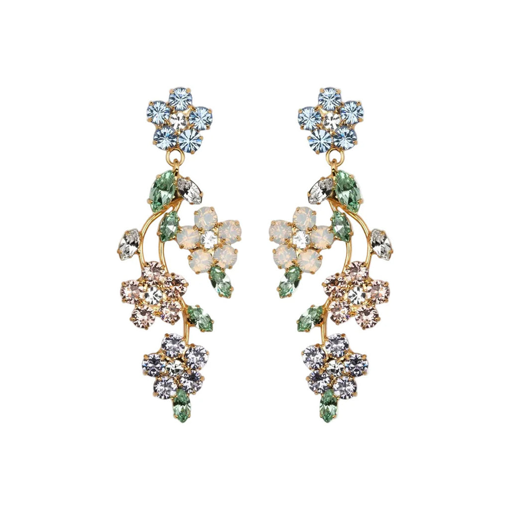 Adeline Earrings in Garden