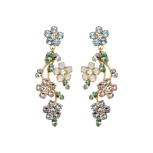 Adeline Earrings in Garden