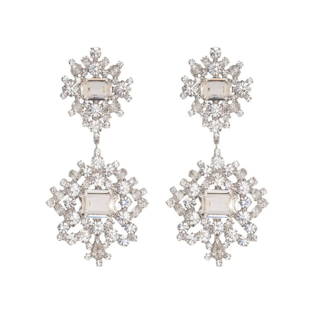 Angelica Earrings in Crystal