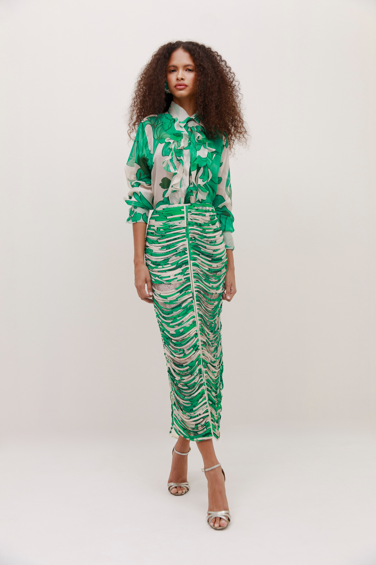 Danielle Floral Maxi Skirt