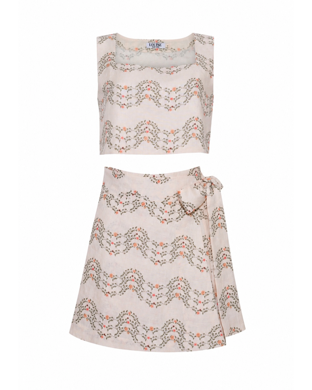 Daphne Set in Floral Trellis