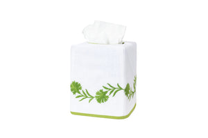 Daphne Tissue Box Cover in Grass