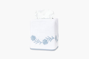 Daphne Tissue Box Cover in Hazy Blue