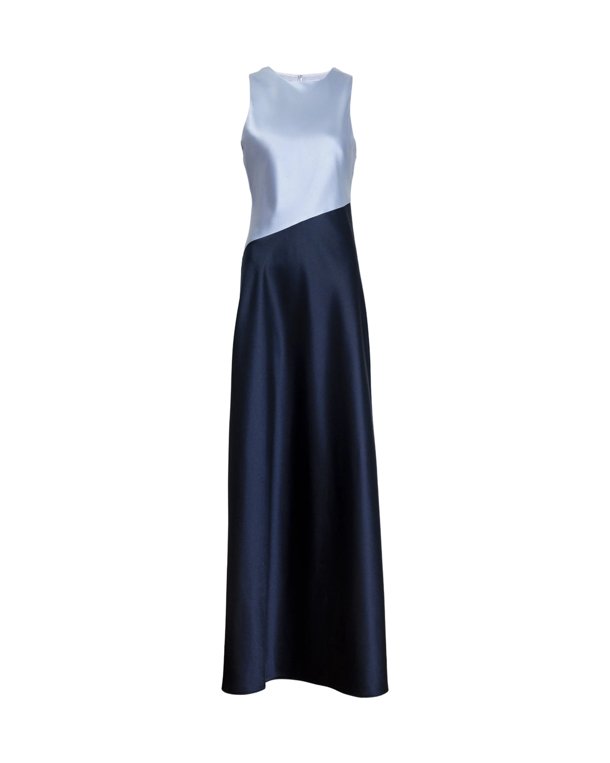 Dasha Dress in Powder Blue & Anthracite