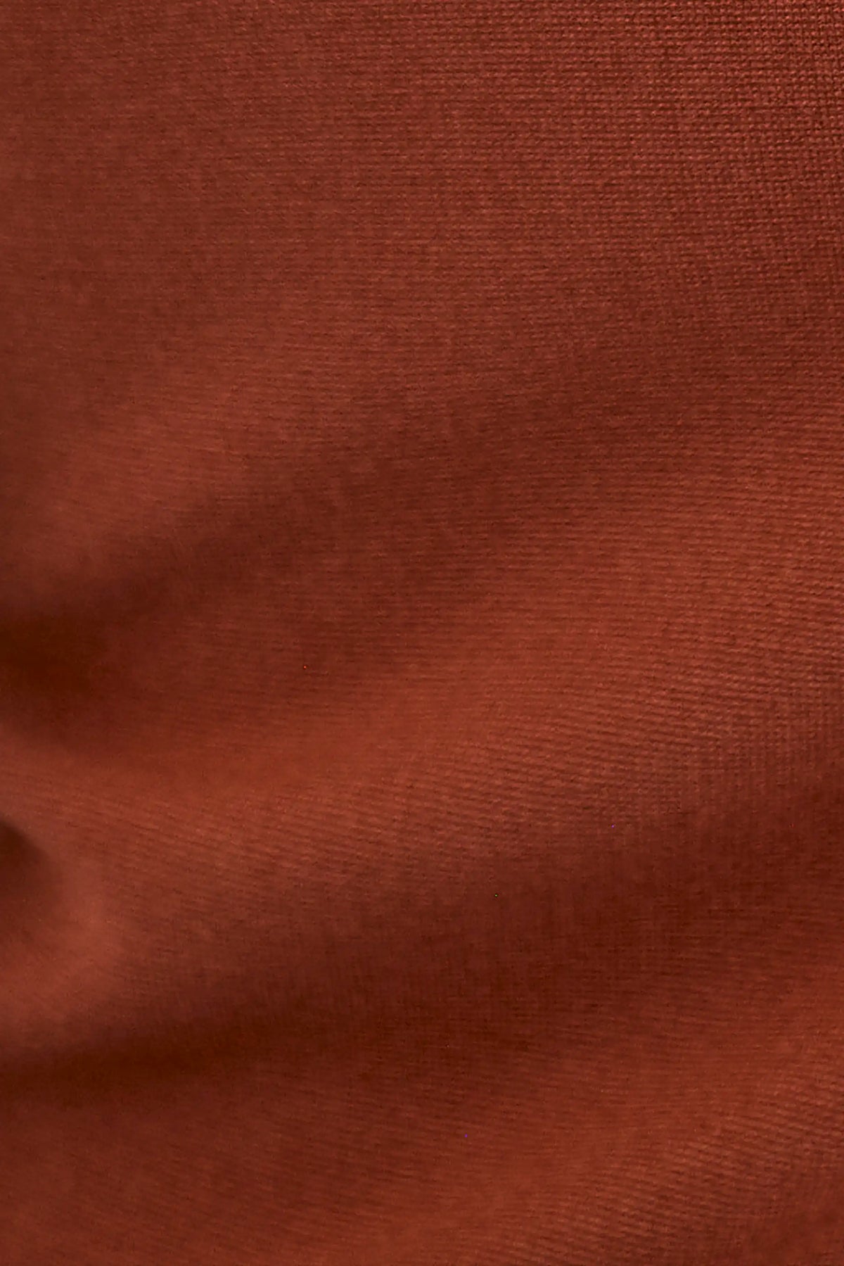 Close up of the Joan Skirt in Rust. 