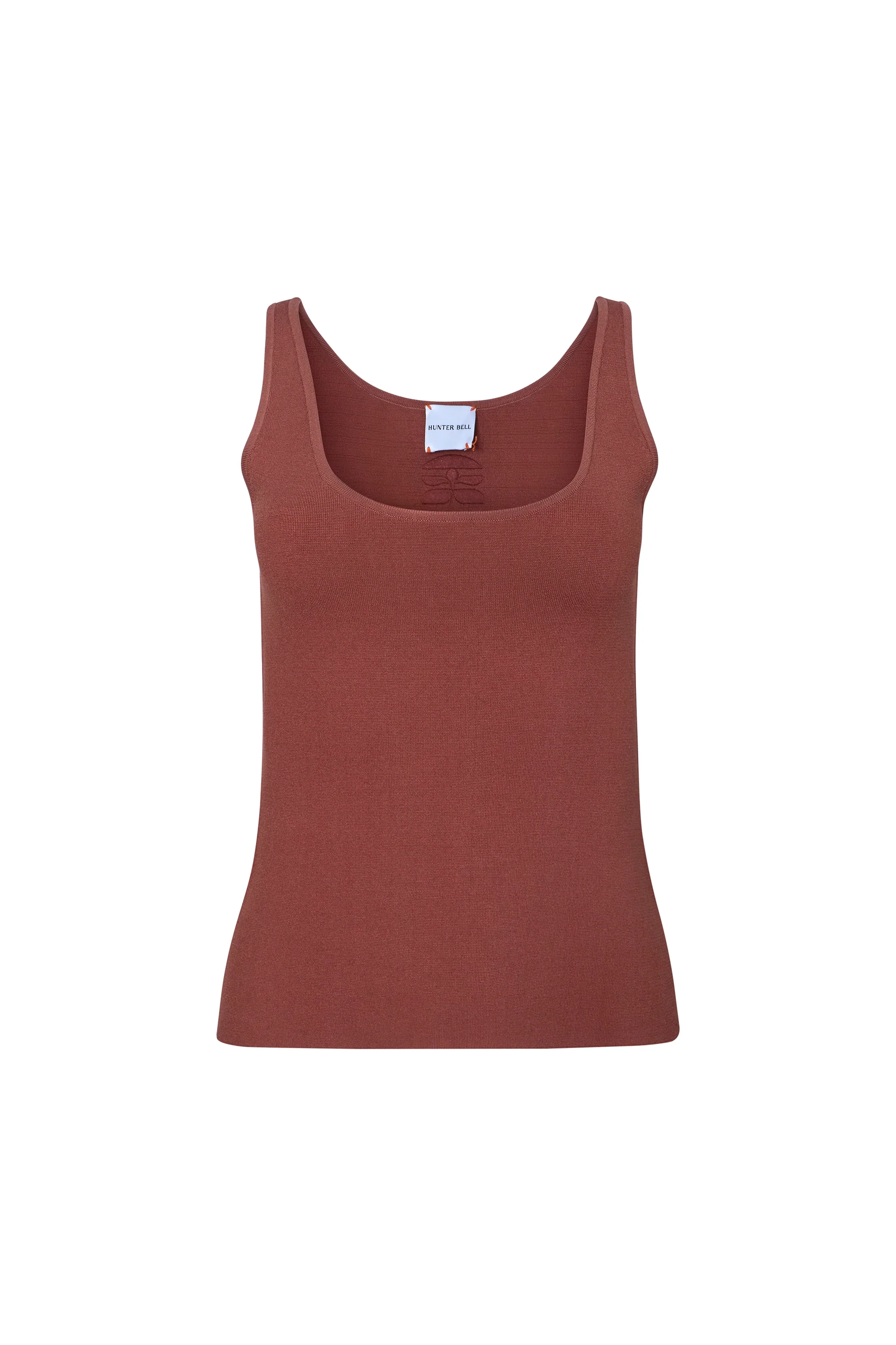 The Davis Cami in Rust. 