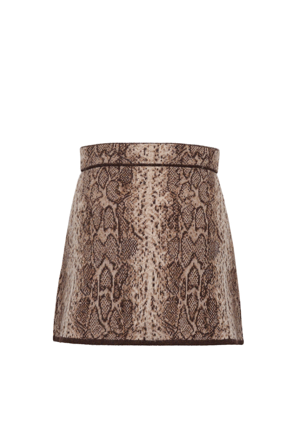 Dayton Skirt in Oatmeal Snake