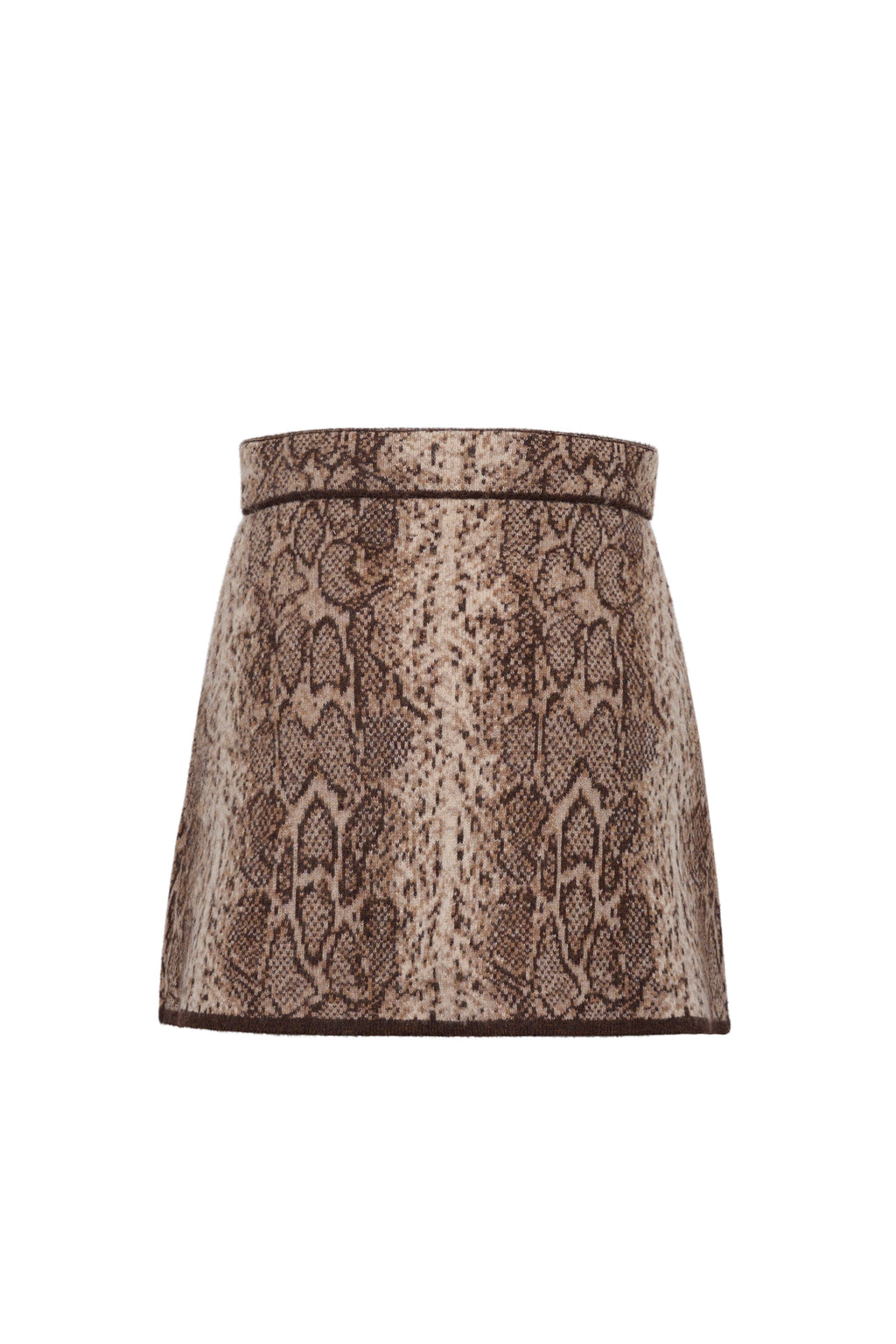 Dayton Skirt in Oatmeal Snake