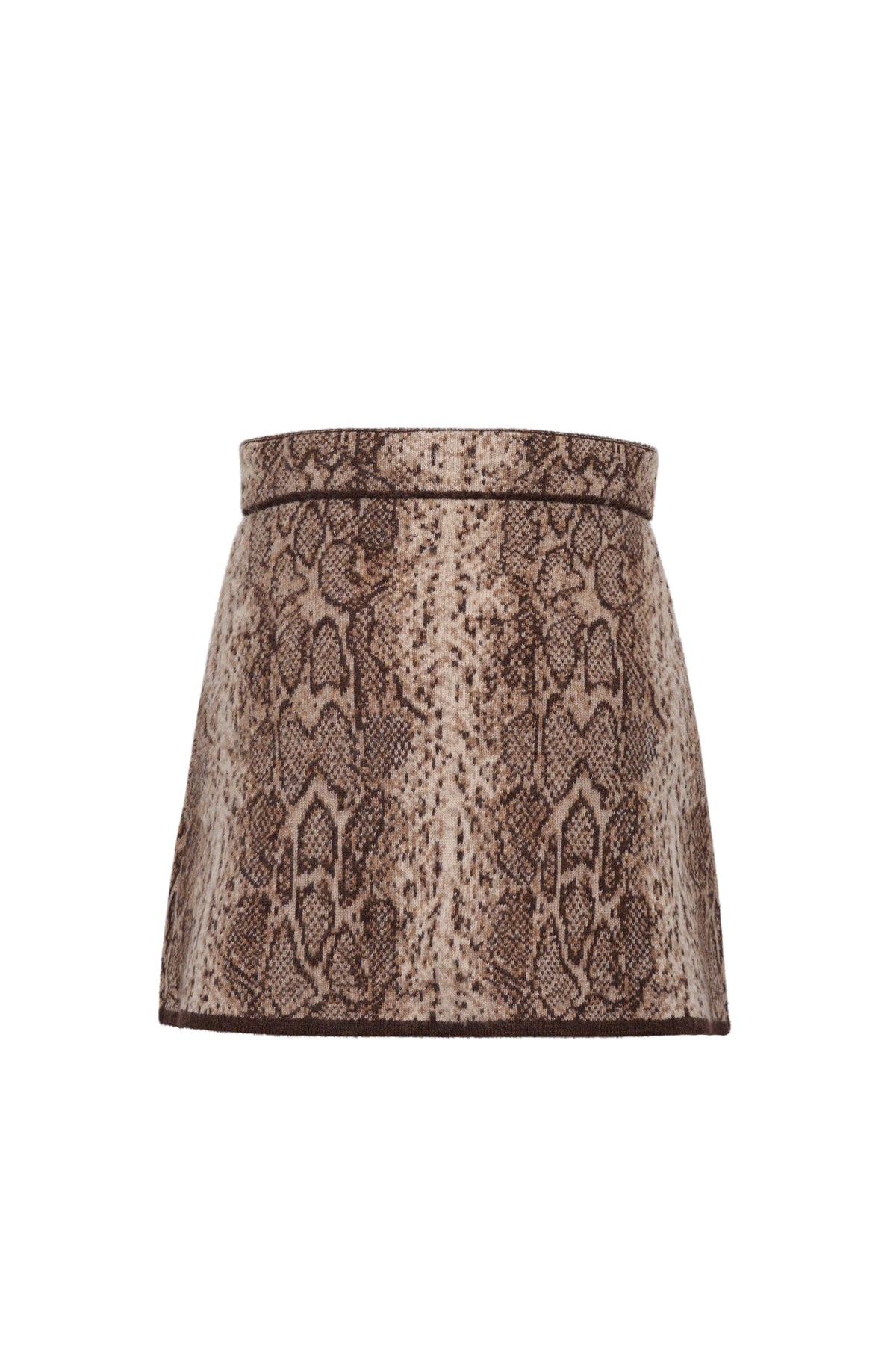 Dayton Skirt in Oatmeal Snake