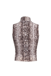 Dean Top in Oatmeal Snake