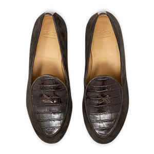 Men's Chocolate Croc Milano Loafer