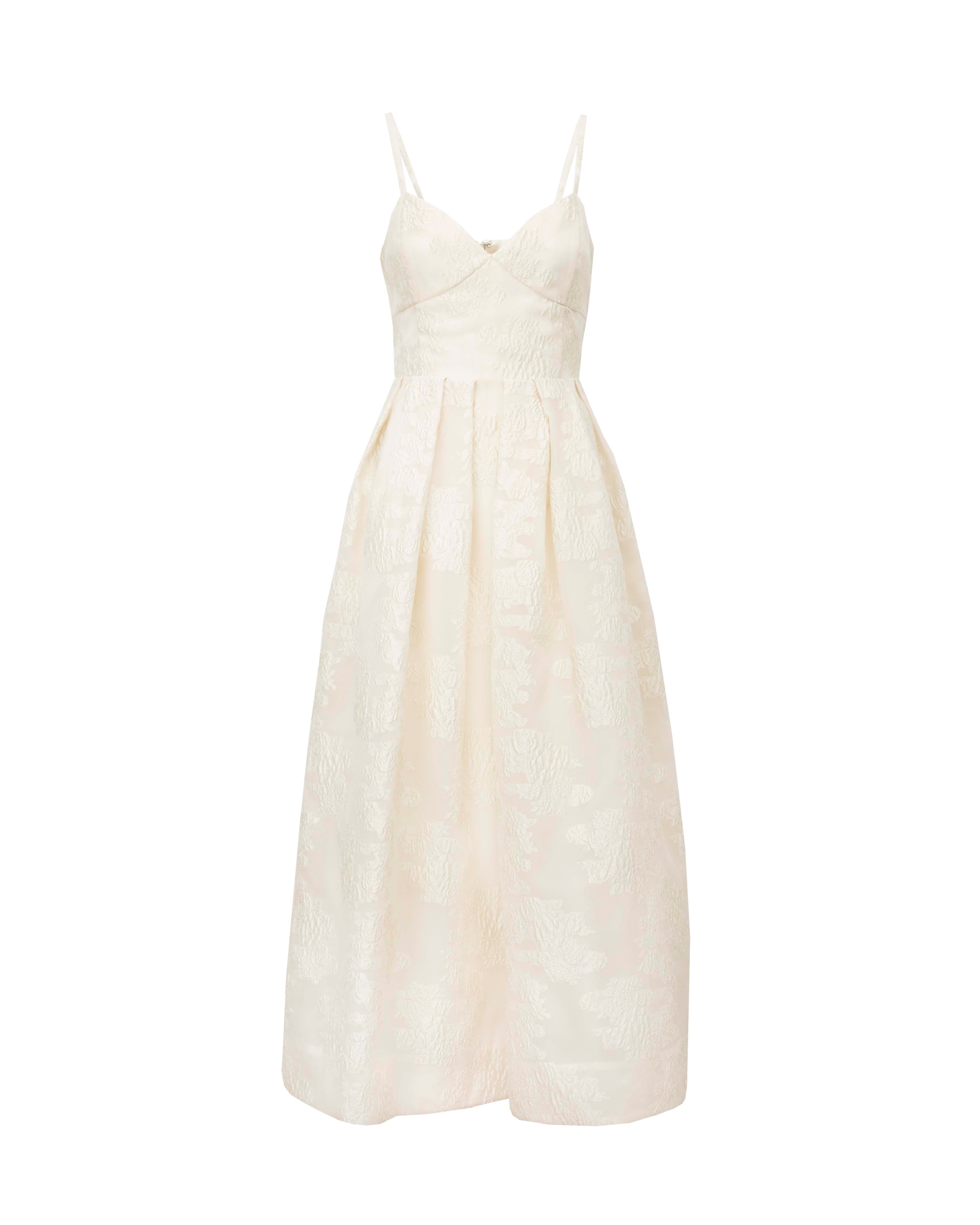 Annette Dress in Ivory