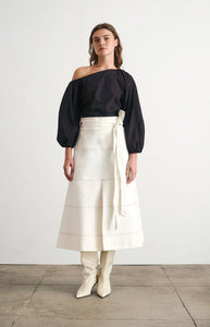 Denim Hudson Skirt in Chalk