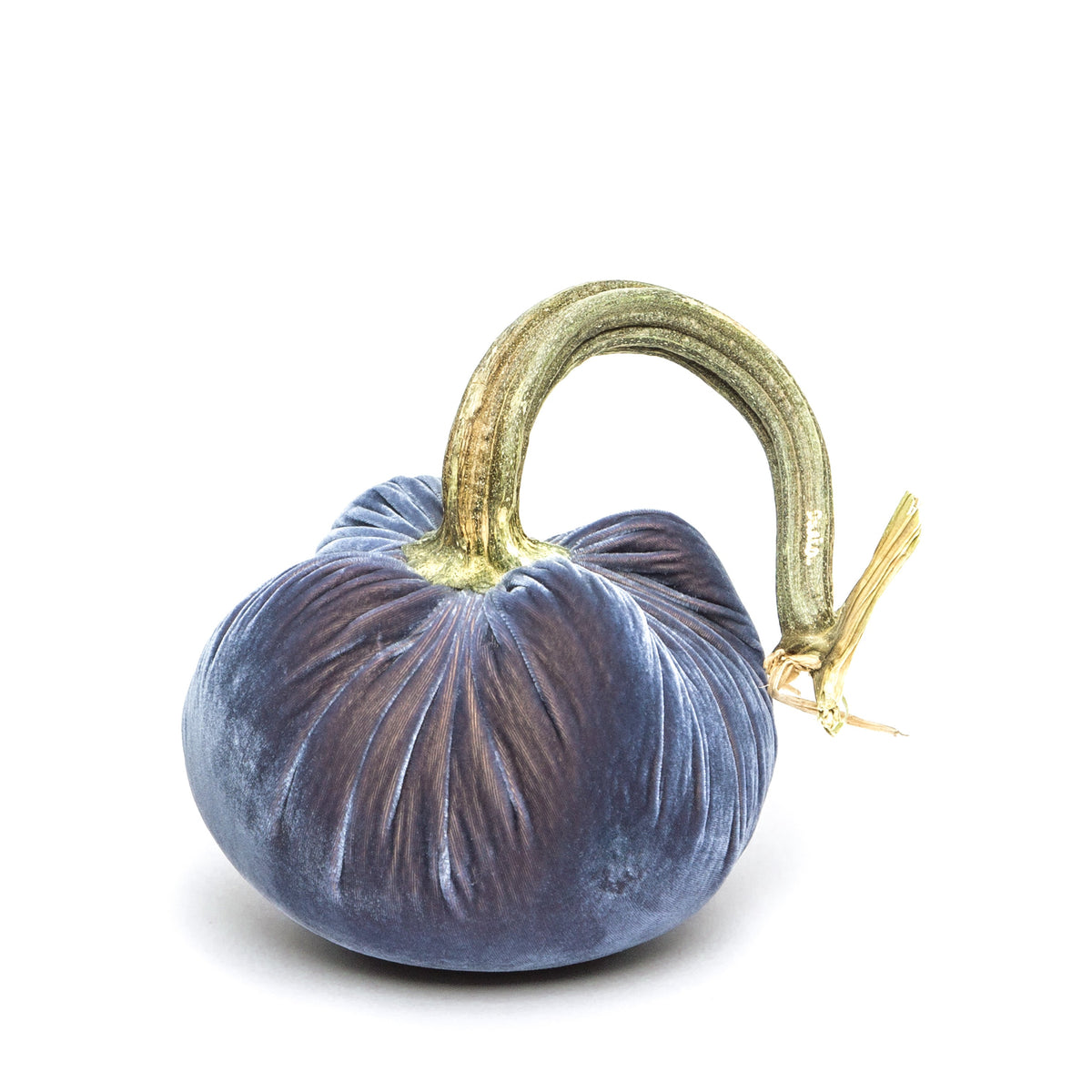 Denim Silk Velvet Pumpkin