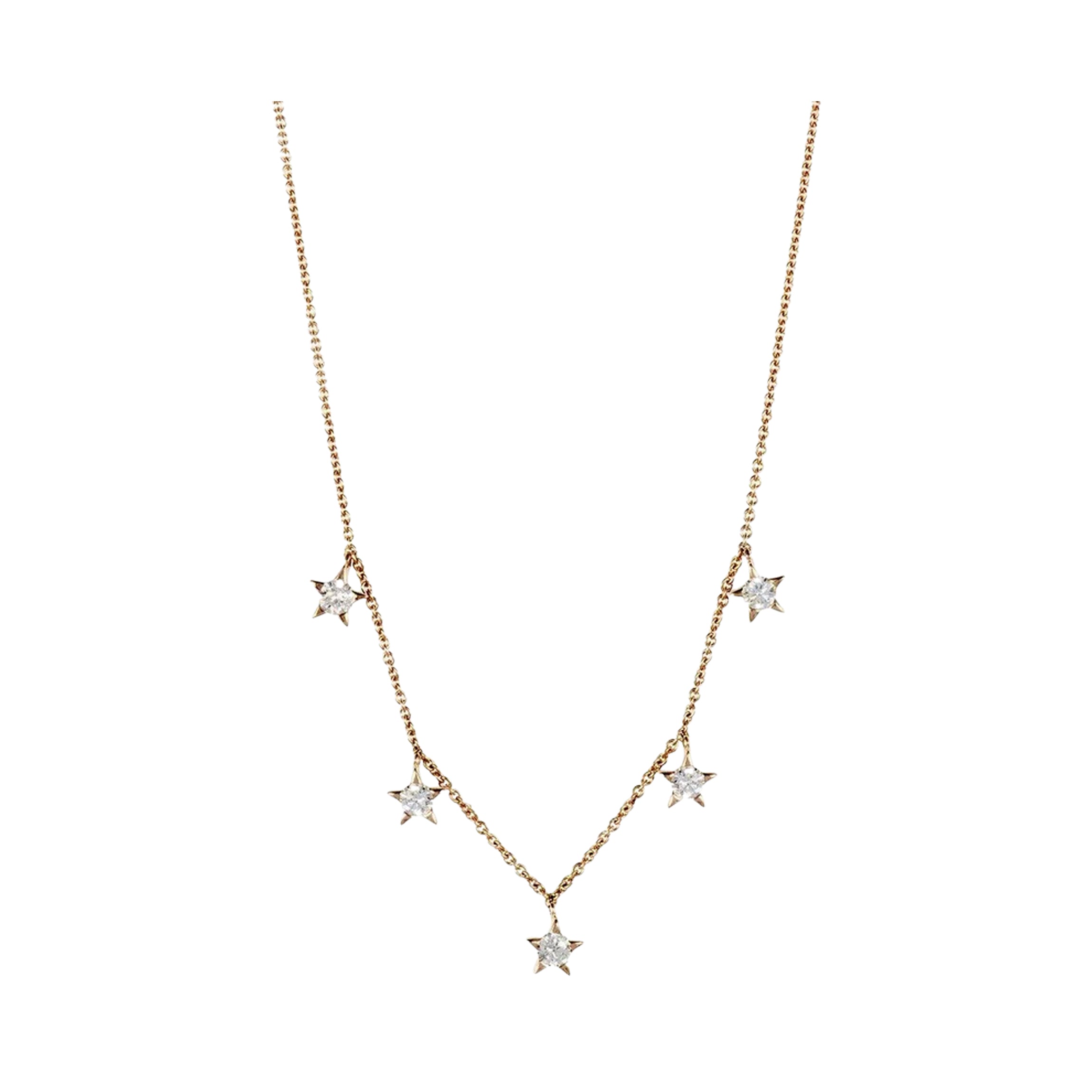 Diamond Star Necklace