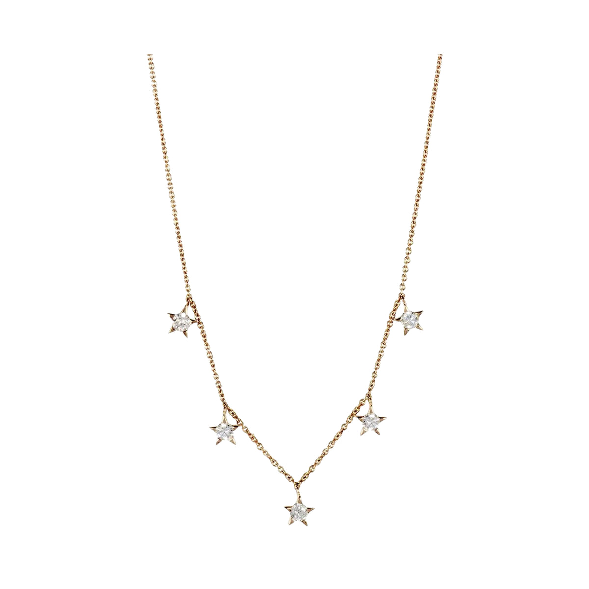 Diamond Star Necklace