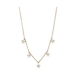 Diamond Star Necklace