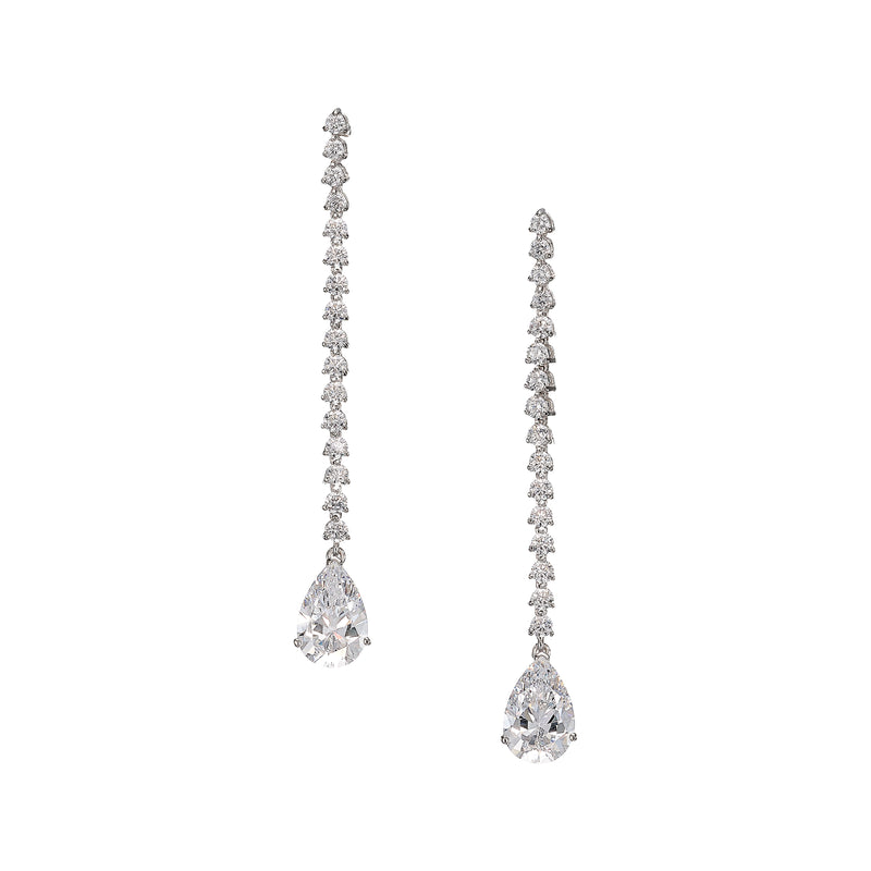Diamond Teardrop Earrings