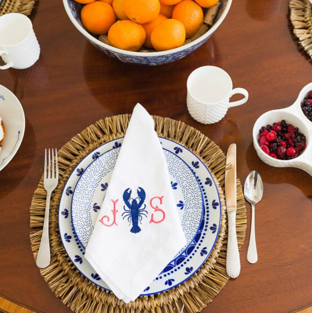 Linen Dinner Napkins, Set of 4