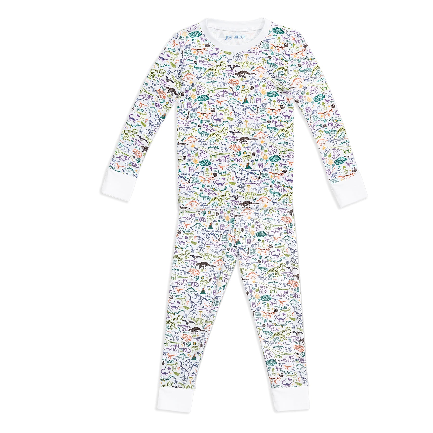 Dino Two-Piece Kids Pajamas