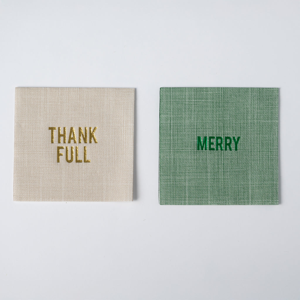 Thank Full Disposable Napkins, Set of 16