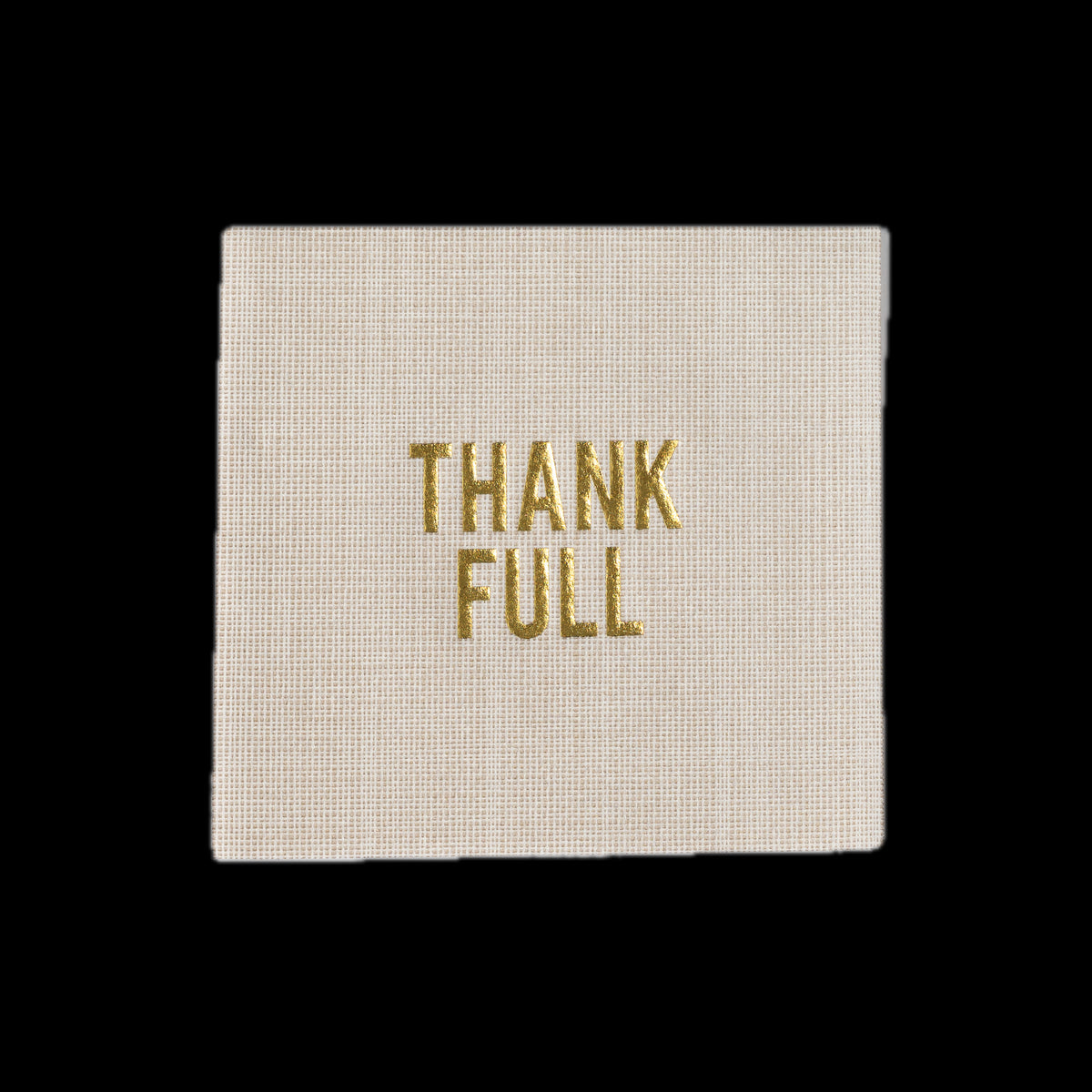 Thank Full Disposable Napkins, Set of 20