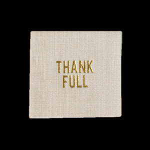 Thank Full Disposable Napkins, Set of 20