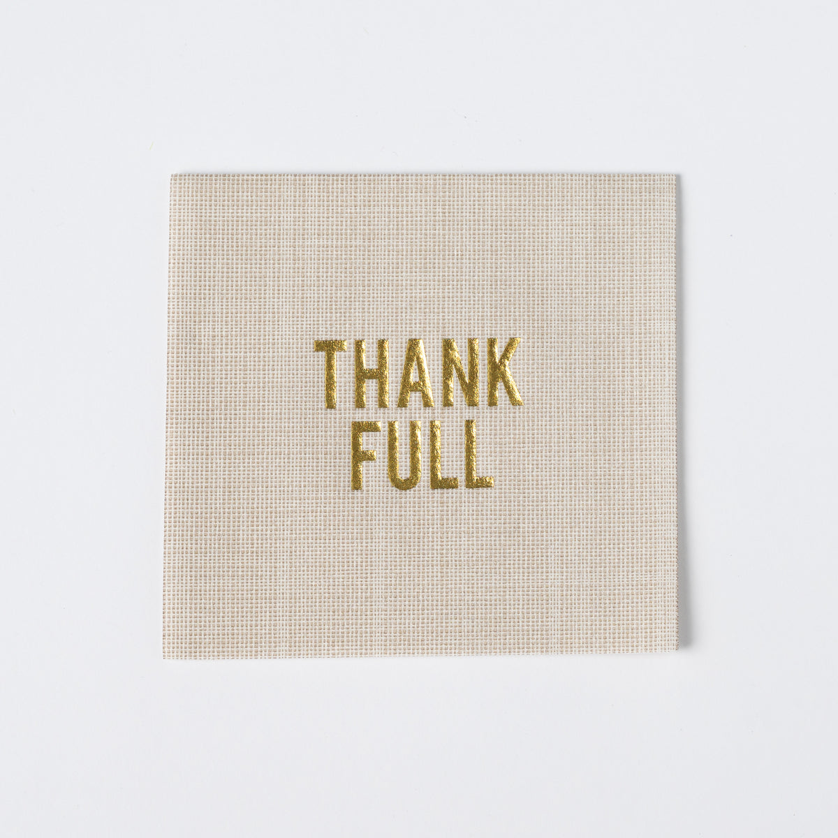 Thank Full Disposable Napkins, Set of 20