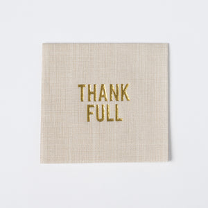 Thank Full Disposable Napkins, Set of 20