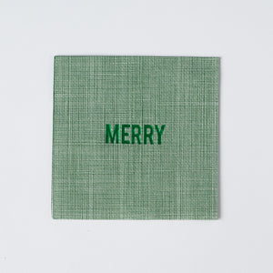 Merry Disposable Napkins, Set of 20
