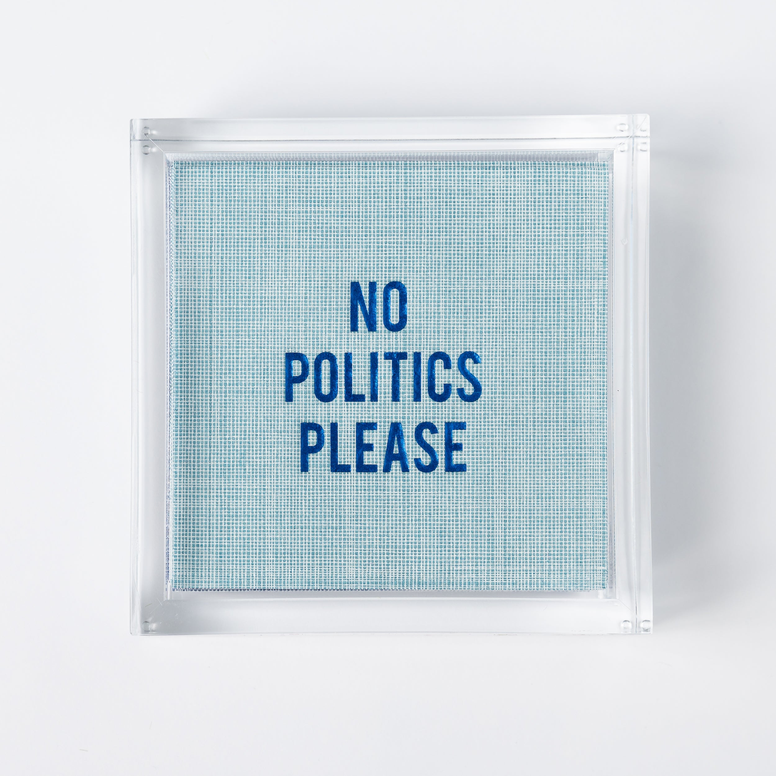 "No Politics Please" Disposable Napkins, Set of 20