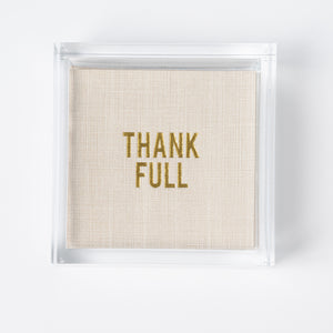 Acrylic Disposable Napkin Case