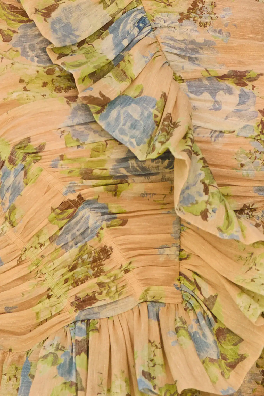 Close up of the Doering Top in Garden Rose Periwinkle.
