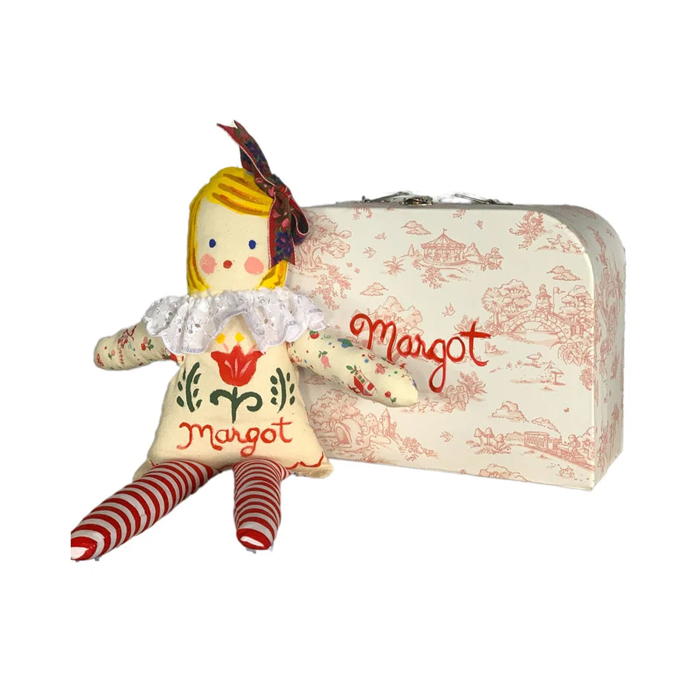 Personalized Doll and Train Case