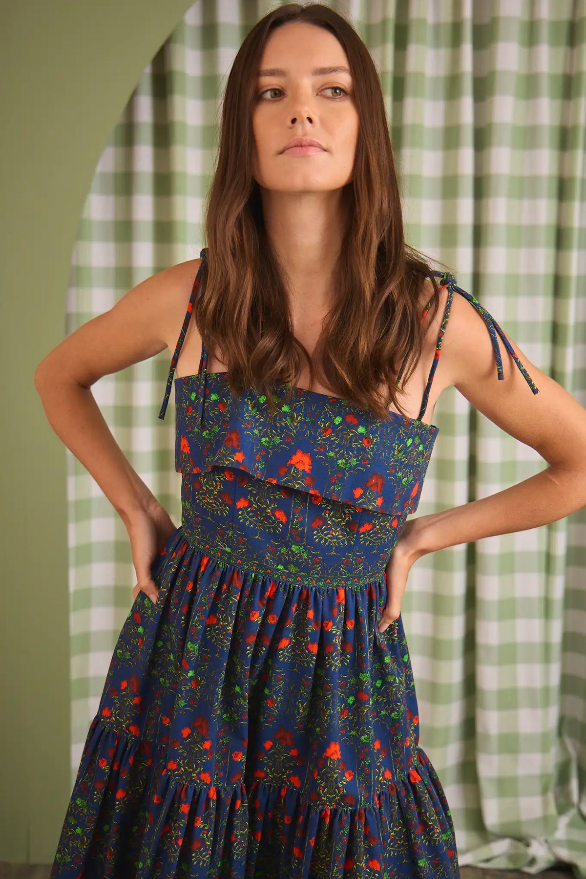 Dolly Dress in Midnight Garden