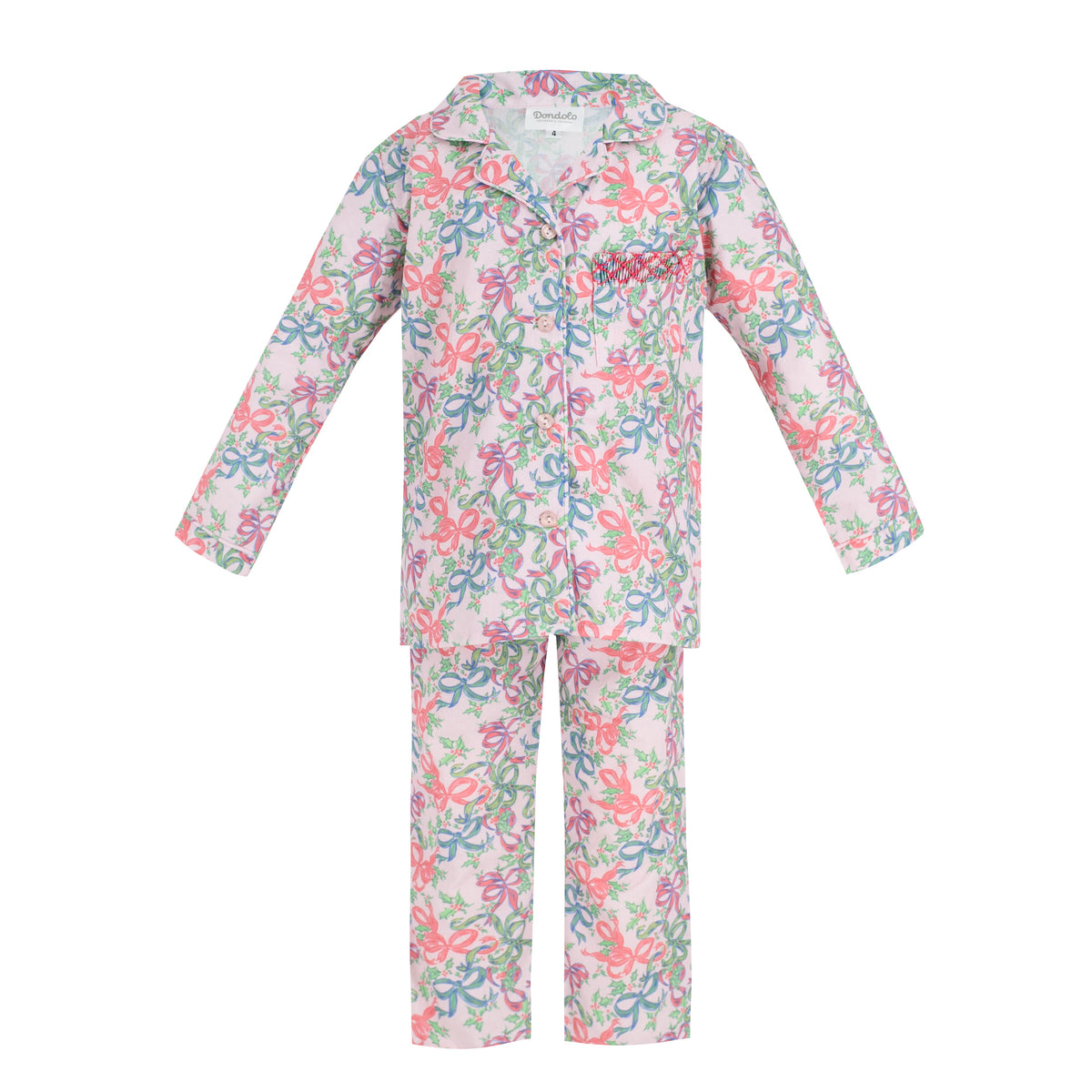 Finley Girl Pajama Set in Bows