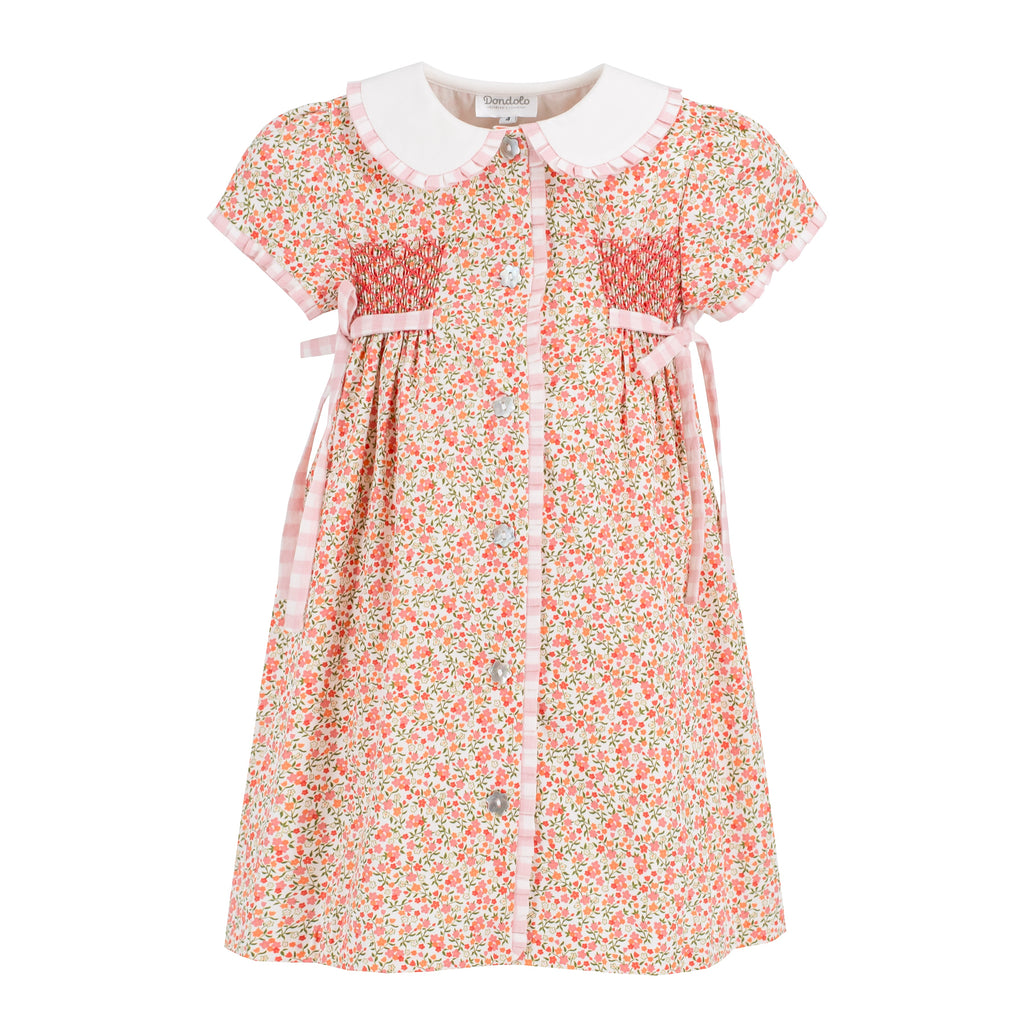 Peach Girl Dress