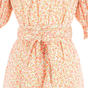 Women's Bonjour Dress in Peach Floral