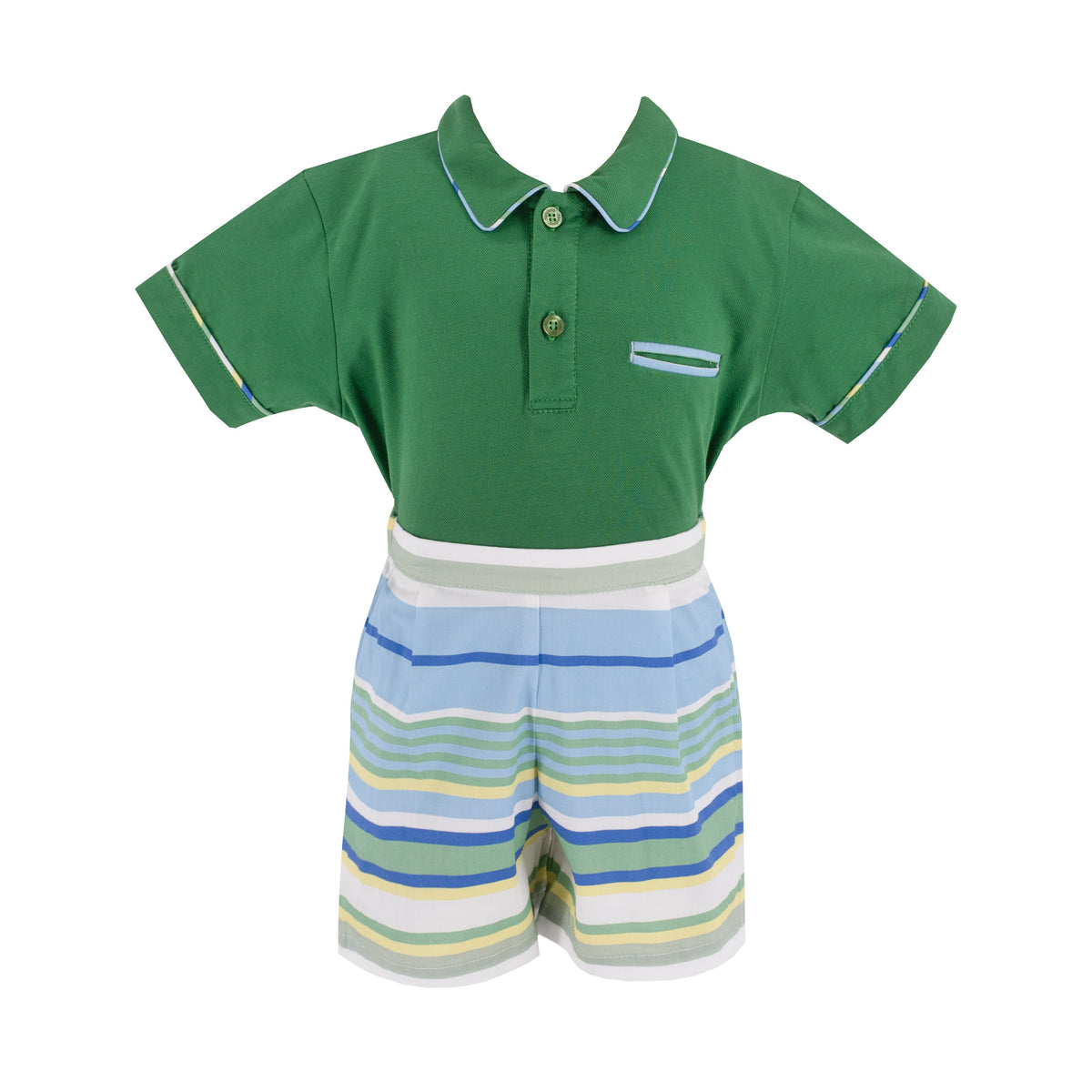 Shane Boy Polo Set
