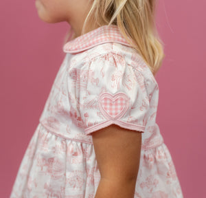 Emery Girl Set in Dallas Print