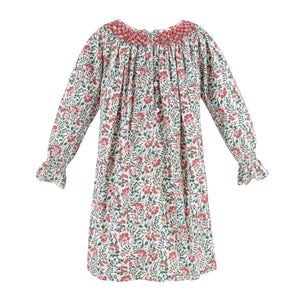 Aspen Girl Dress in Holly Berry