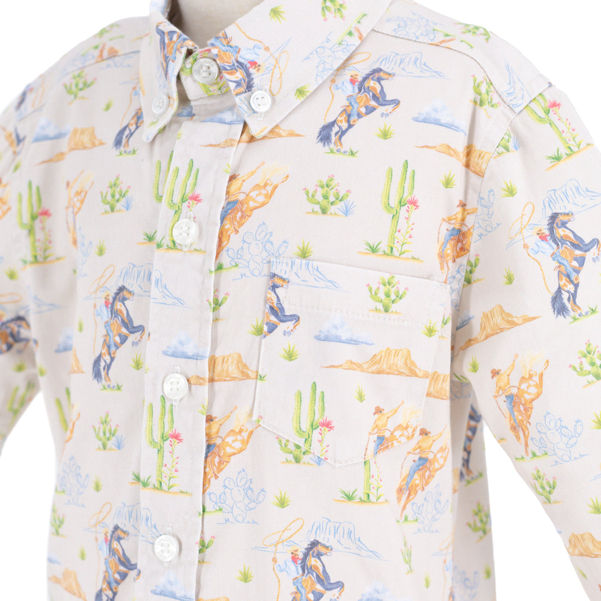 Wilson Button Down in Rodeo