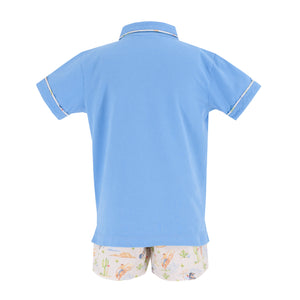 Jackson Boy Polo Set in Rodeo