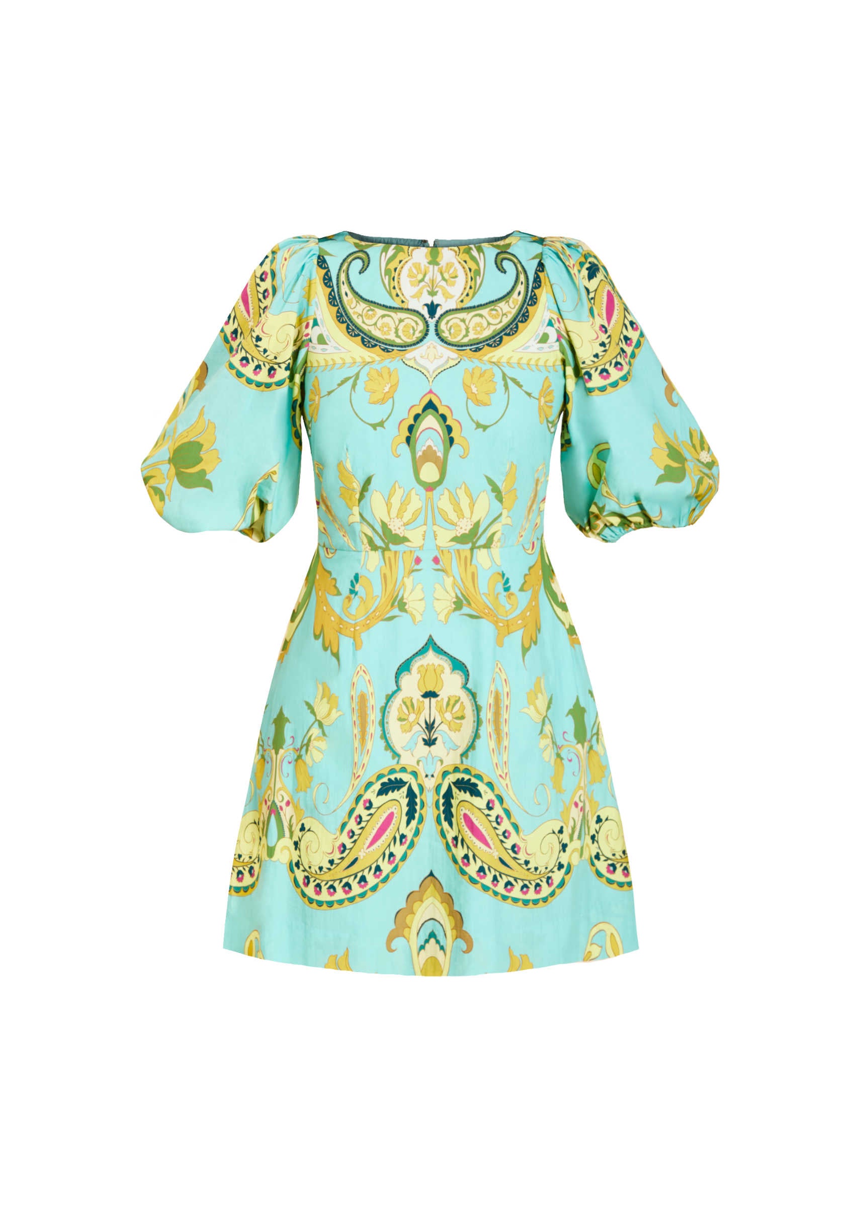 Pippa Mini Dress in Atlas Paisley