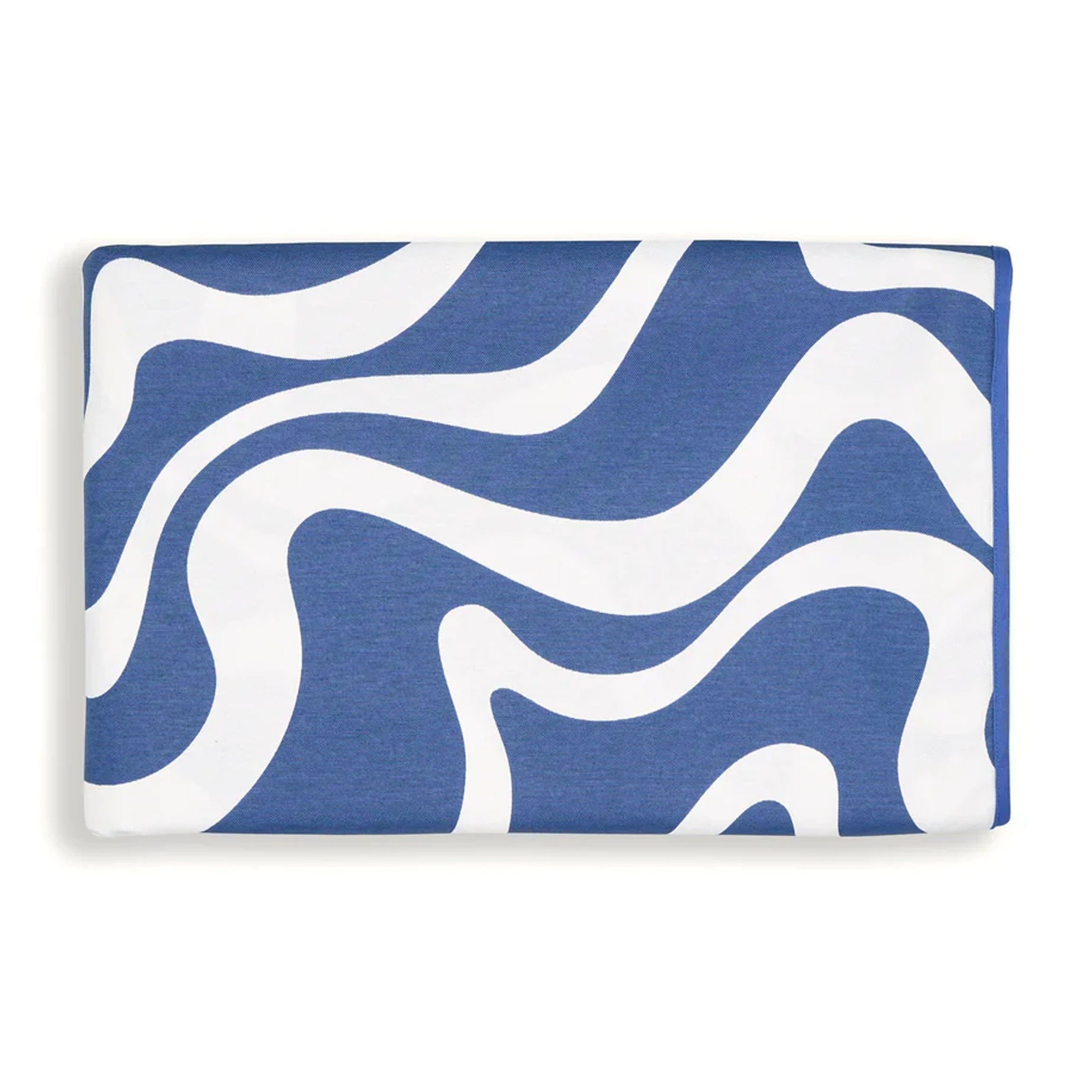 Doris In Navy Tablecloth