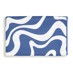 Doris In Navy Tablecloth