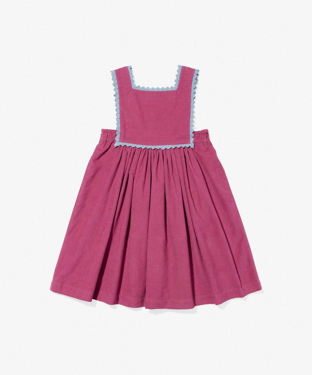 Dorothy Dress in Boysenberry Corduroy